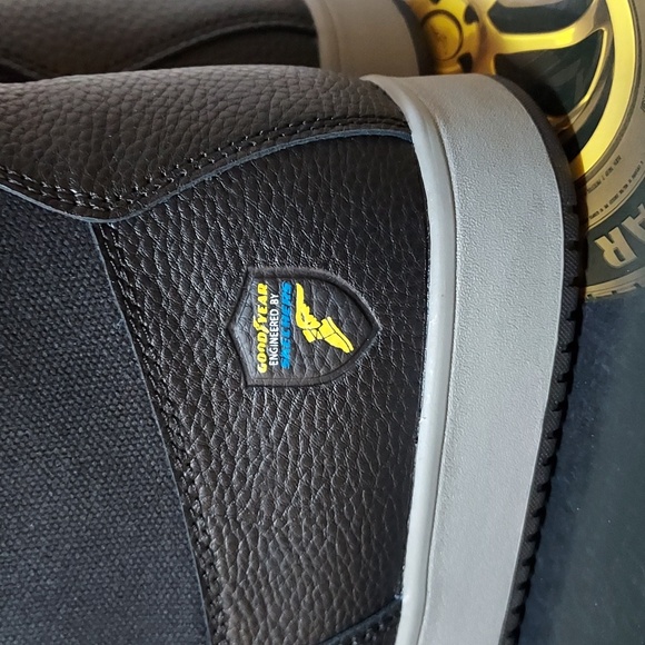 Mens Goodyear Engineered by Skechers Onyx High-Top Steel Toe - Picture 8 of 15